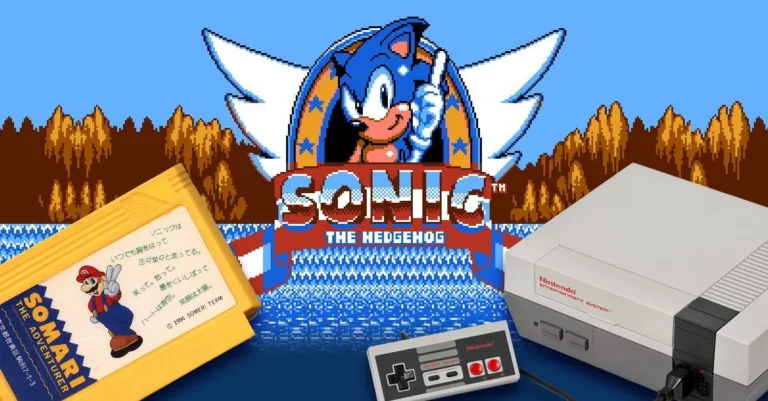 Refizeram o Sonic para o NES