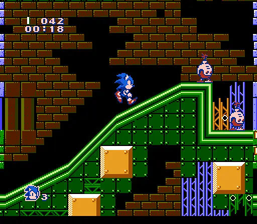 Refizeram o Sonic para o NES compartilhei networks sonic nes 04