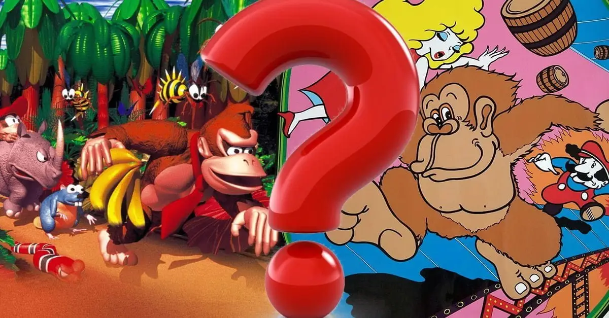 compartilhei networks curiosidades donkey kong design antigo