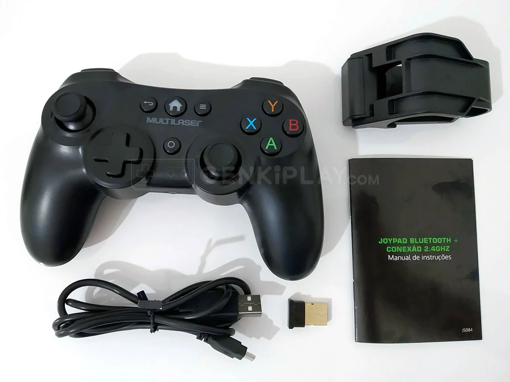 Gamepad Warrior Takeo (JS084) para Android com Bluetooth e USB para PC é bom? compartilhei networks analise gamepad warrior takeo js084 multilaser 11