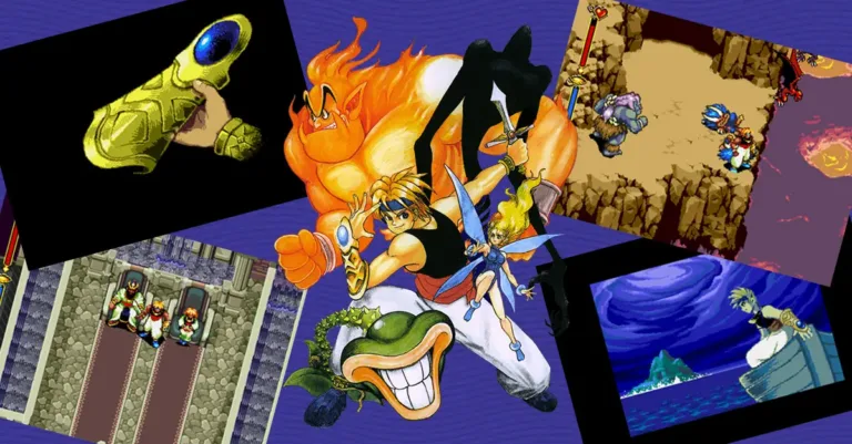Beyond Oasis para Mega Drive: Jogado pela primeira vez e surpreendido do início ao fim
