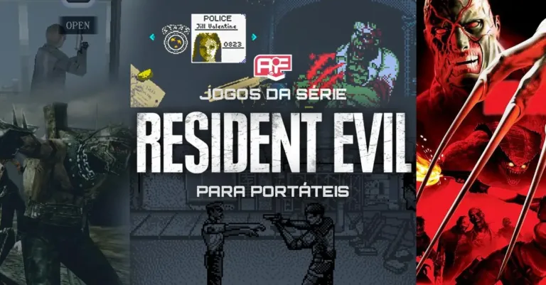 Conheça os jogos da série Resident Evil que foram lançados para vídeo games portáteis