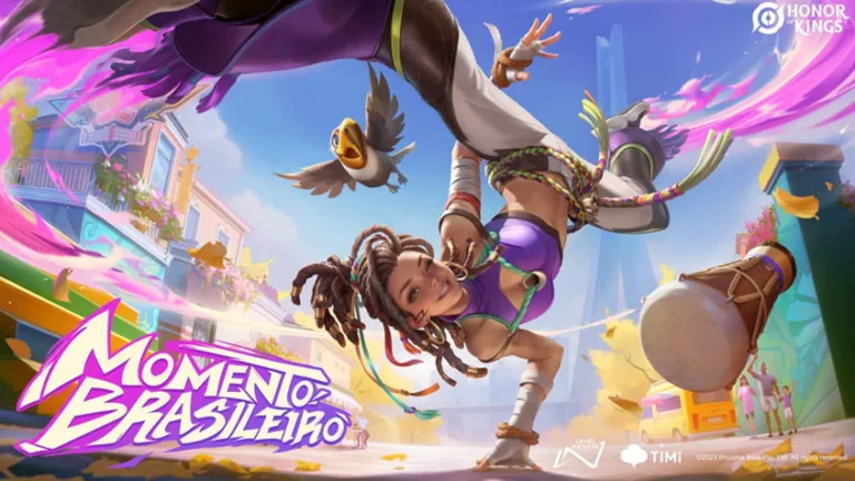 A cultura brasileira é representada em novo visual em Honor of Kings e dublado por Laura Castro