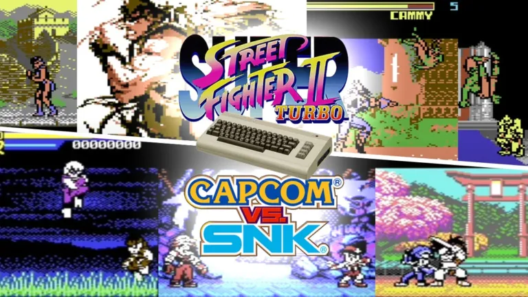 Super Street Fighter 2 Turbo e SNK vs CAPCOM estão sendo portados para o Commodore 64 e 128