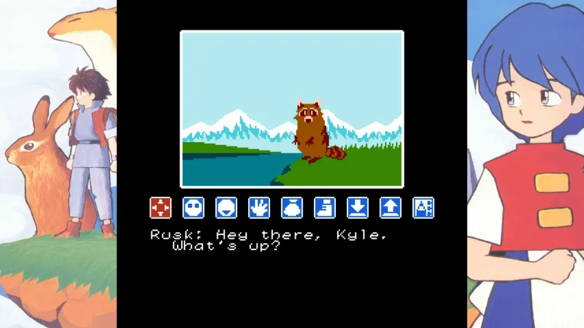 Escolha ações para criar amizades e descobrir segredos dos moradores da ilha - Ripple Island - SUNSOFT is Back! Retro Game Selection