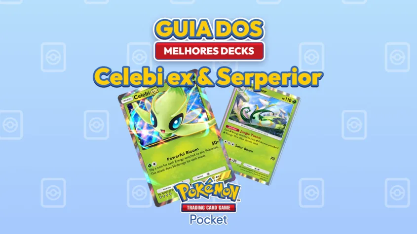 Pokémon TCG Pocket – Guia do deck Celebi ex e Serperior