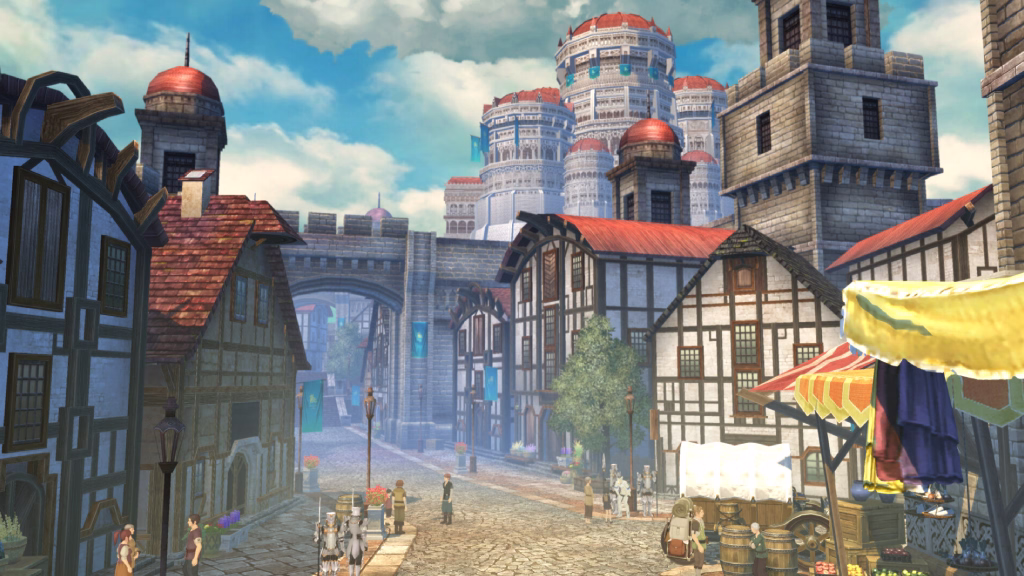 Cidade aberta em Tales of Berseria Remastered