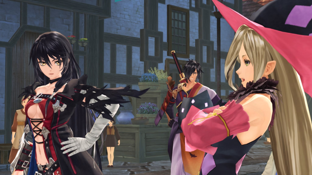 Velvet Crowe, a bruxa Magilou e Rokurou