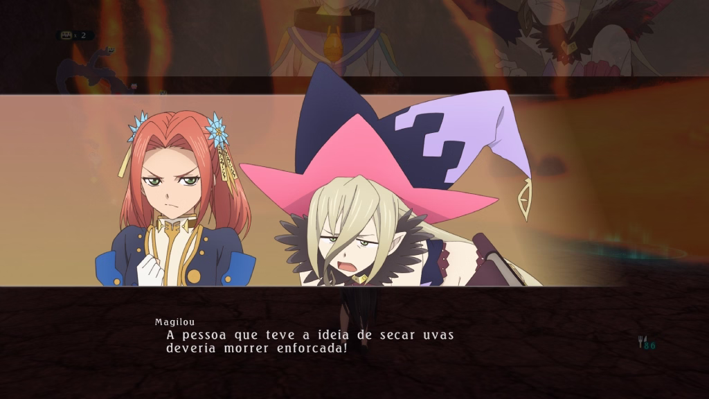 Personagens conversando em Tales of Berseria